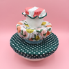 3 charlottes - vichy - mandarines