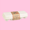 Boîte 10 œufs en coquille d'oeufs - écrue