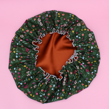  Bonnet de soin en soie - vert