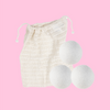 Lot de 3 balles de séchage laine