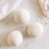 Lot de 3 balles de séchage laine