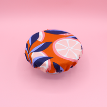  Charlotte couvre plat - coton enduit - orange sanguine