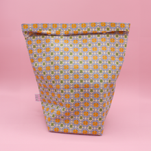  Maxi lunch bag coton - carreaux ciment