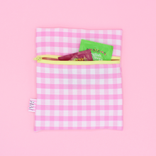  Pochette à goûter - vichy rose