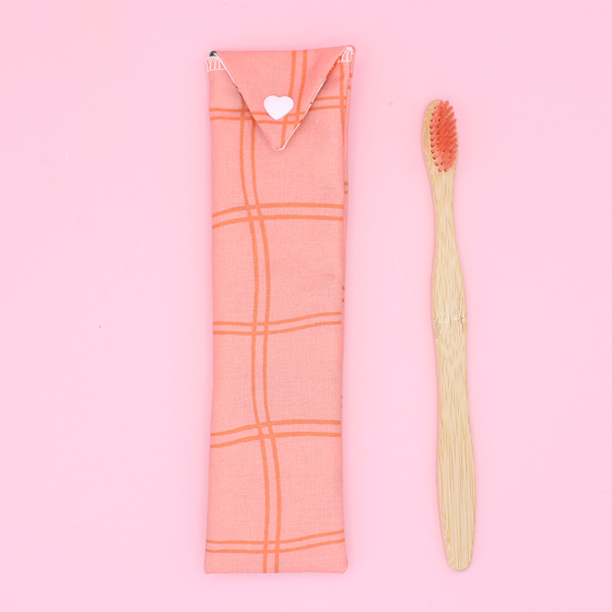Étui de brosse à dents - coton enduit
