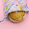 Nouveau patron - Sac à pain coton épais - 80's