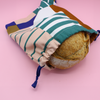 Nouveau patron - Sac à pain coton épais - cubique