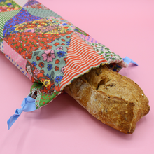  Sac à baguette en coton épais - patchwork