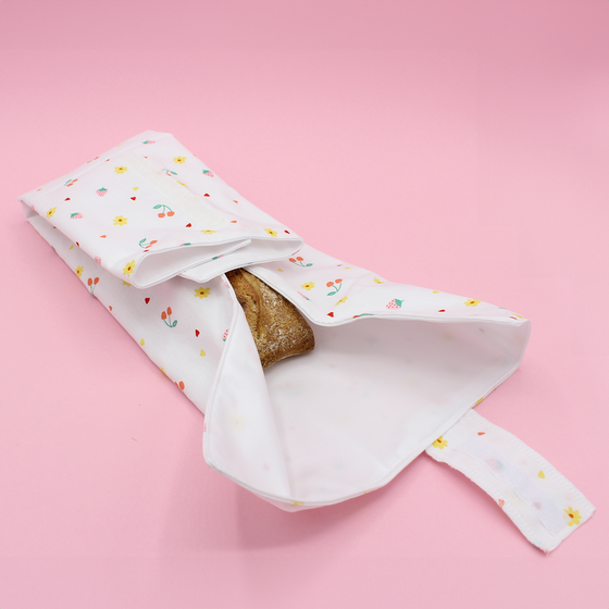 Emballage sandwich réutilisable - petits fruits