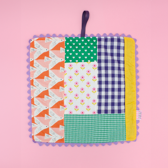 Essuie main patchwork