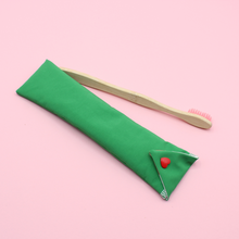  Étui de brosse à dents - vert